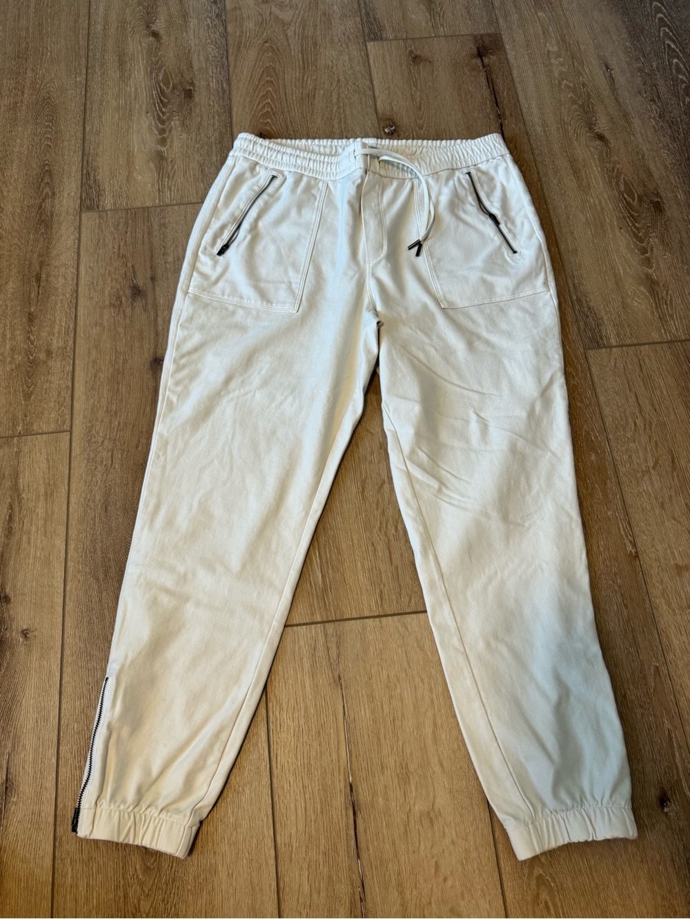 Athleta Farallon Jogger Pants Cream Size 12